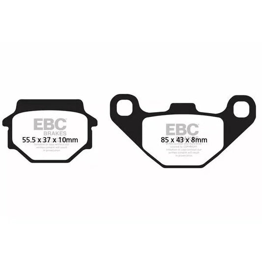 Brake Pad Sfac Series Carbon Fiber Scooter SFAC054