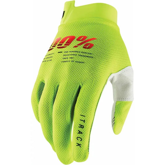 Glove Youth iTrack F Yellow