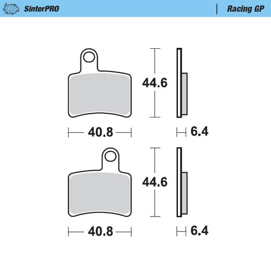 Brake Pad Racing Gp 099312