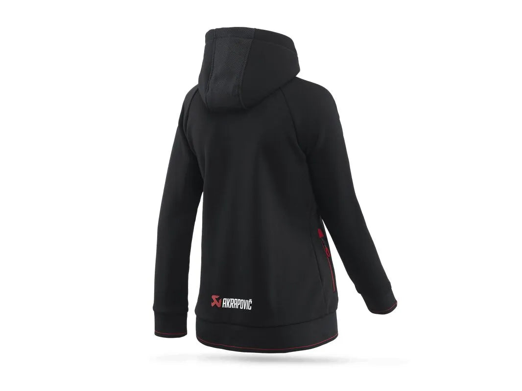 ZIP HOODIE BLACK WMN M