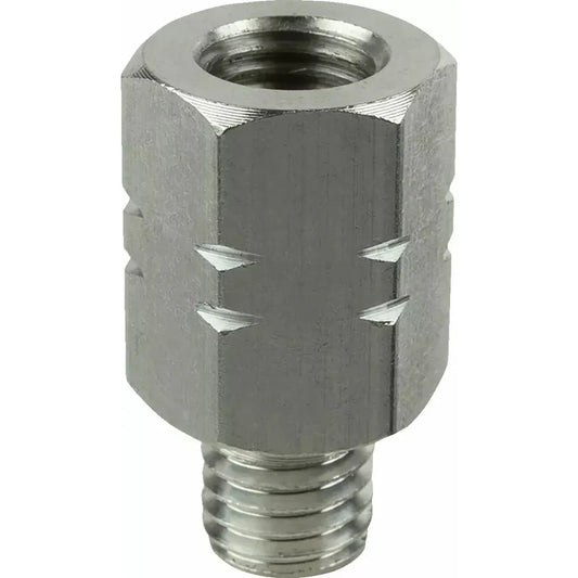 Female M10-1.25 to Male M10-1.5 Thread Adapter 20 mm Long
