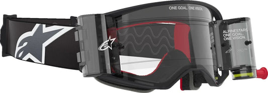 GOGGLE SUPERTECH CORP BLK/GRY CLEAR ROLL-OFF