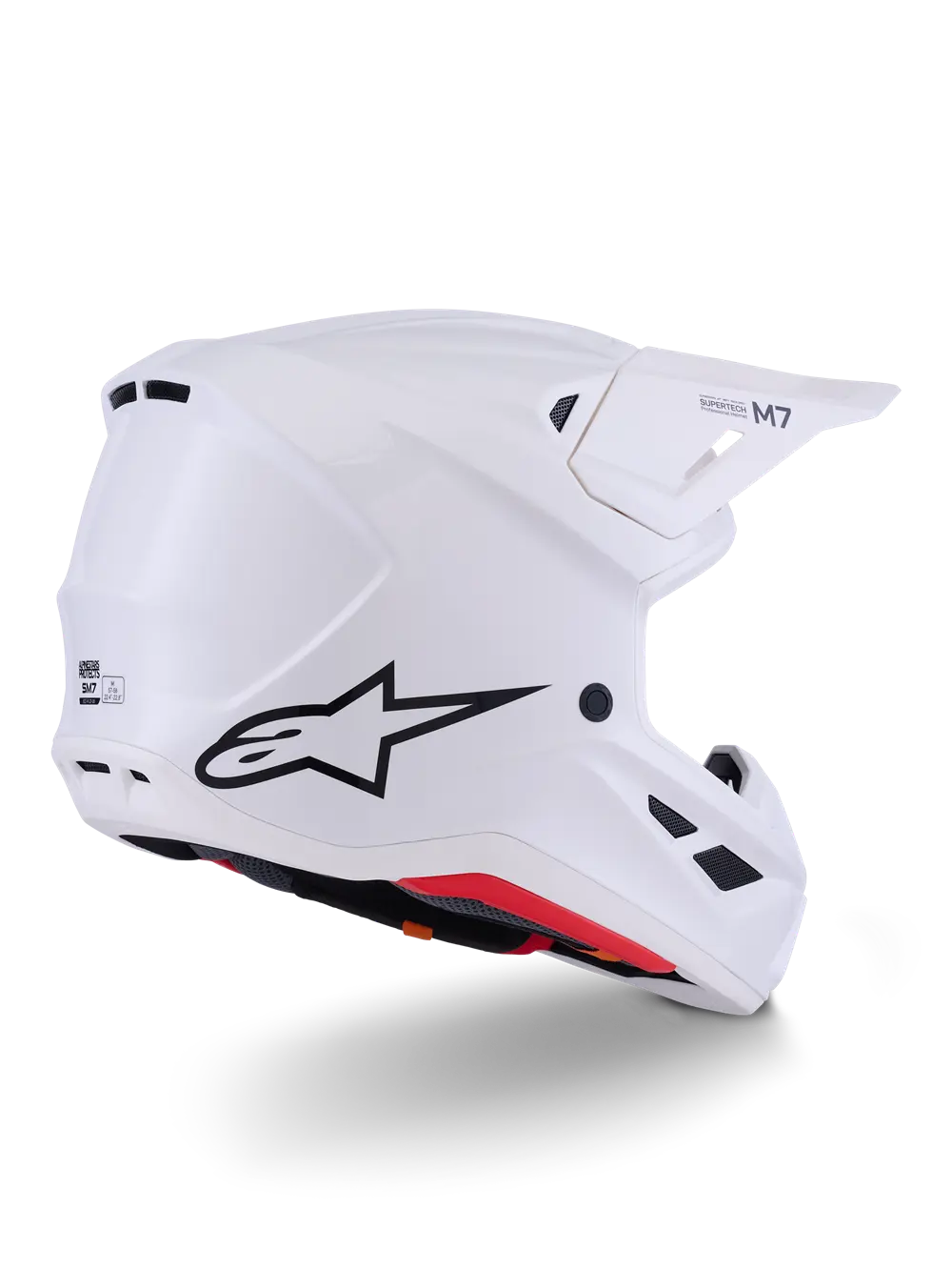 HELMET SM7 WHITE-GLOSS S