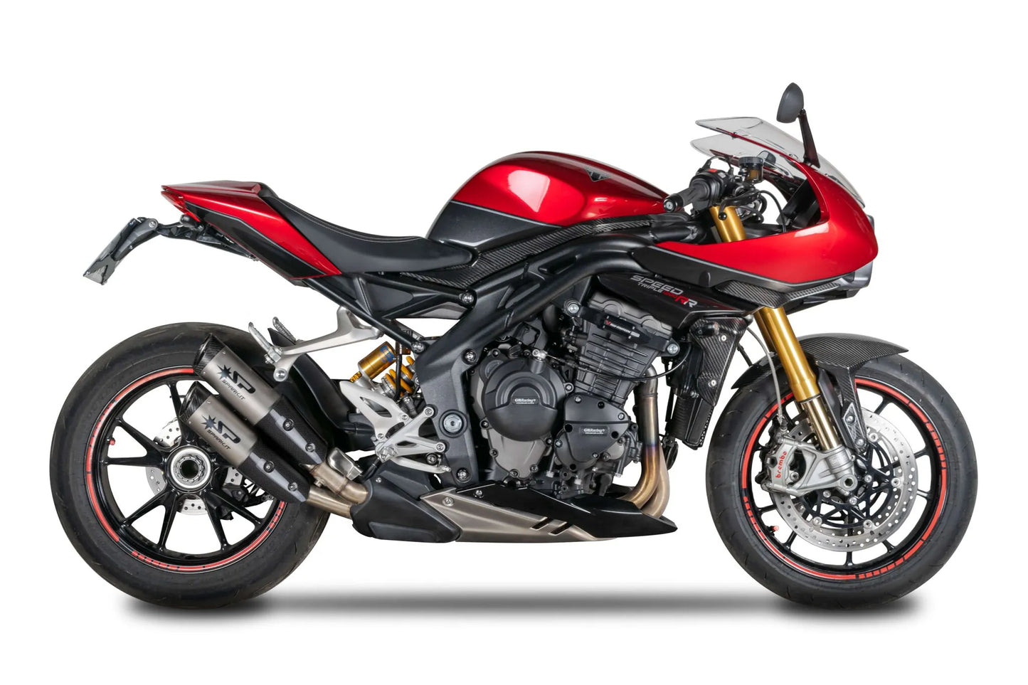 MUFFLER DYNO TIT ECE TRI SPD TRIPLE 1200