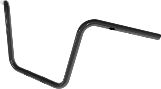 HANDLEBAR APE HANGER 12" BLACK