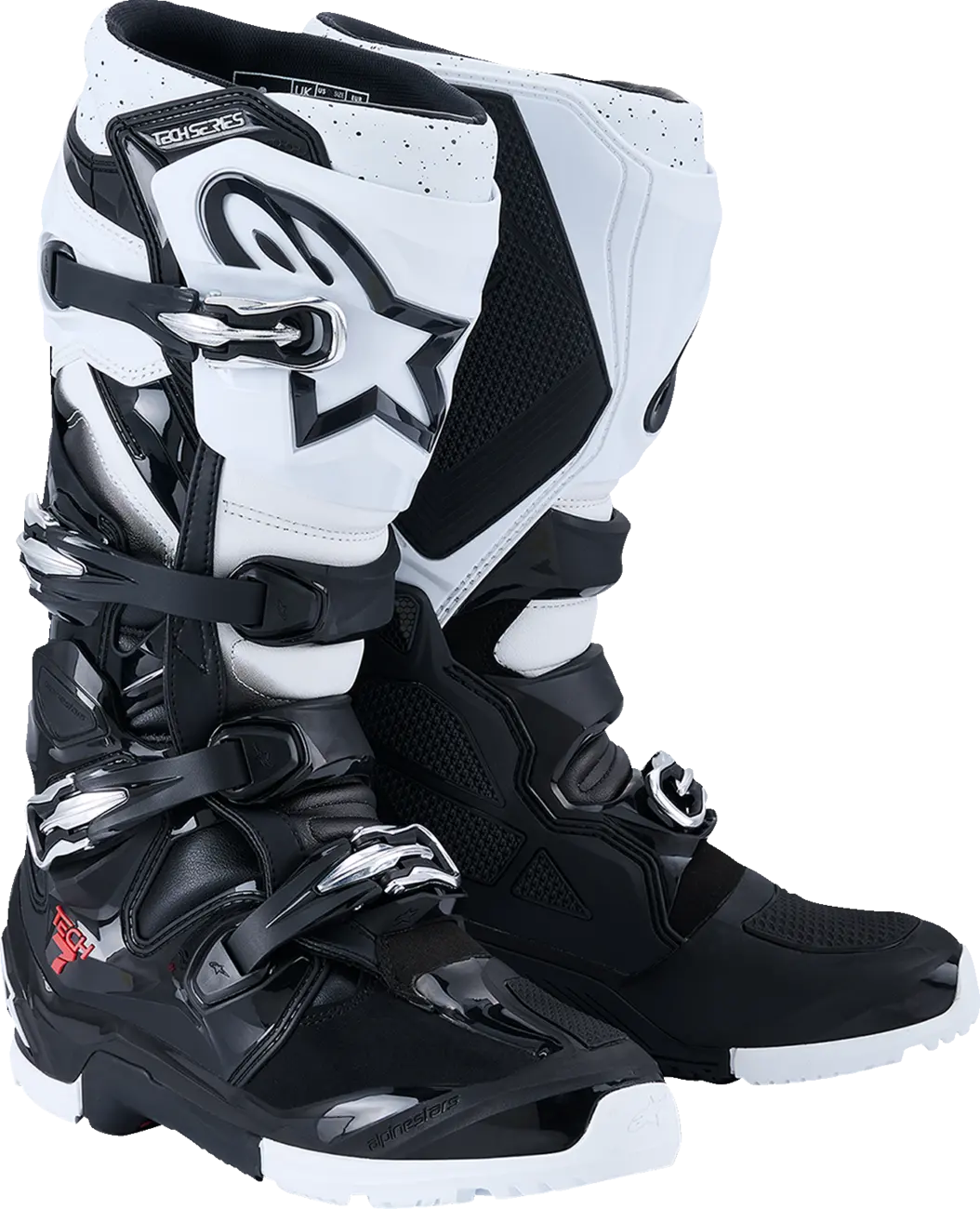 BOOT TECH 7 ENDURO BLK/WHT 7