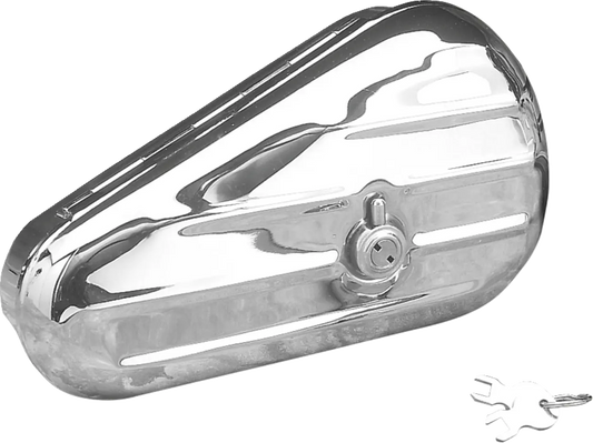 LEFT CHR TEARDROP TOOLBOX