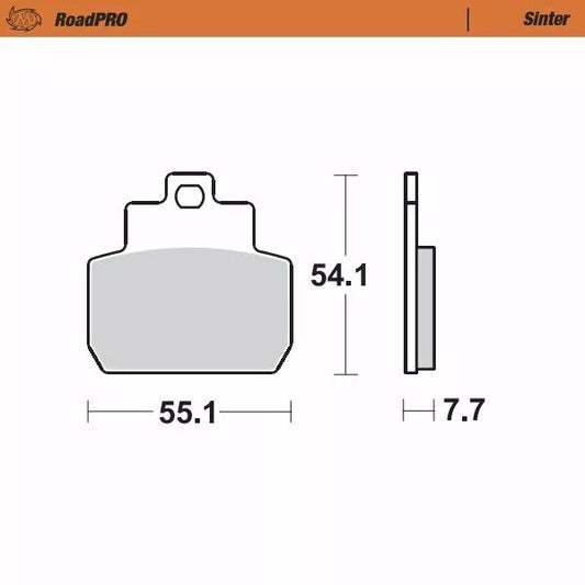 Brake Pad Scooter 401003