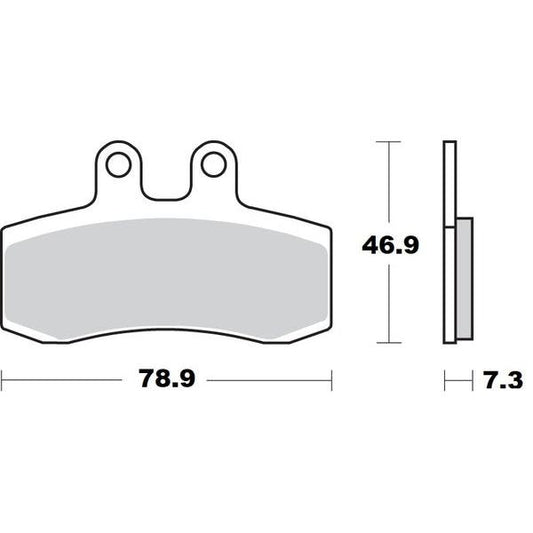 Brake Pad Ceramic 411704