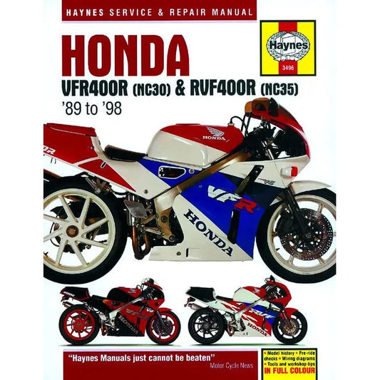(Sb) Honda Vfr400 Manual