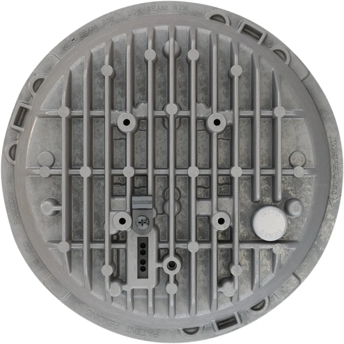 HEADLIGHT ADAP2 8790 BLK 7"