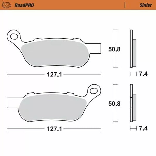 Brake Pad Sinter Rear 412102
