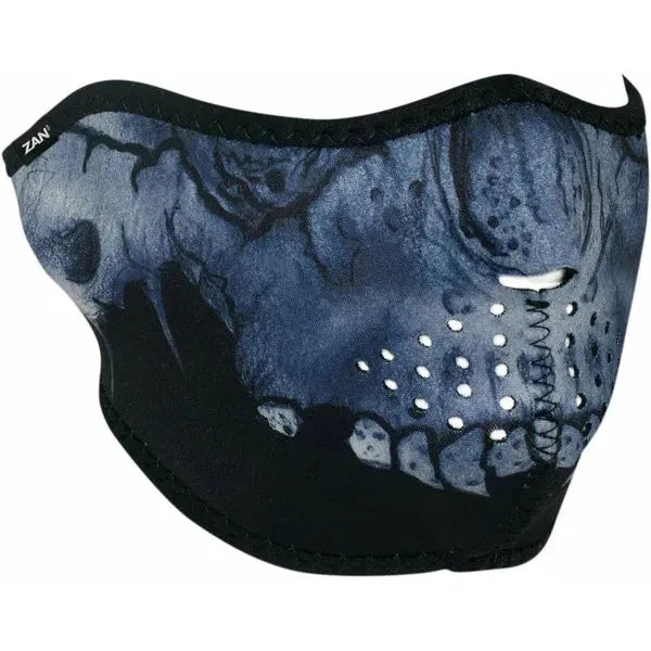 Half Mask Midnight Skull Wnfm417H