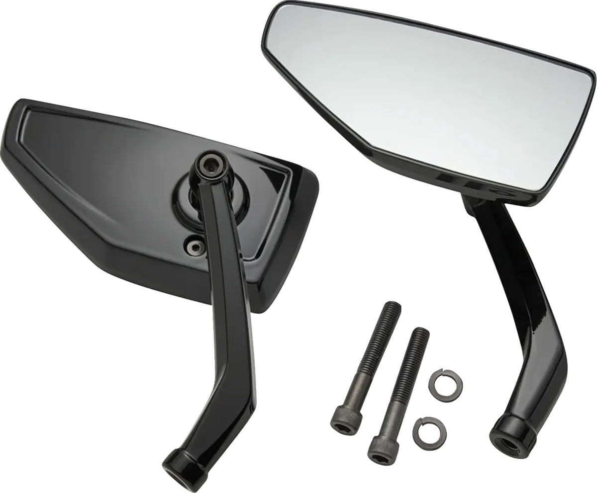 MIRRORS CHICANE BLACK PAIR