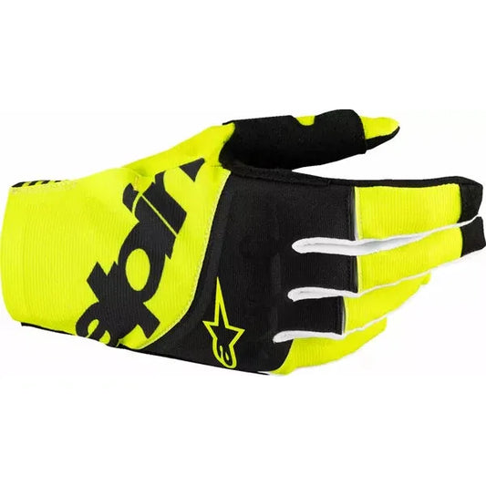 Techstar MX Gloves Hi-Viz Yellow/Black