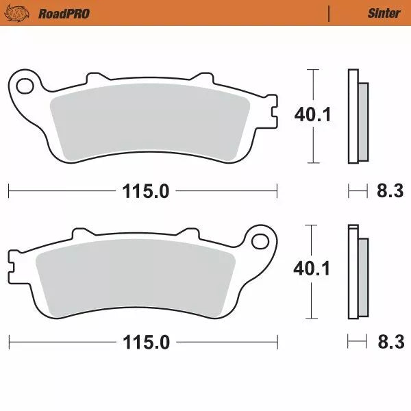 Brake Pad Sinter Rear 405202