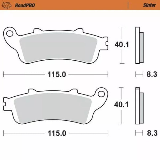Brake Pad Sinter Rear 405202