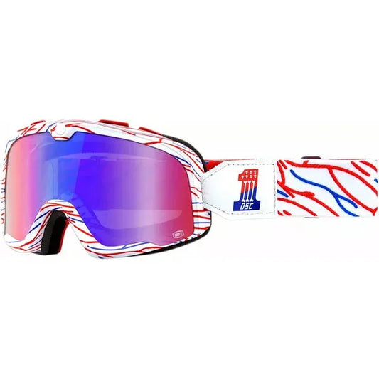 Goggle Dth Spry Rd/Bl Mir