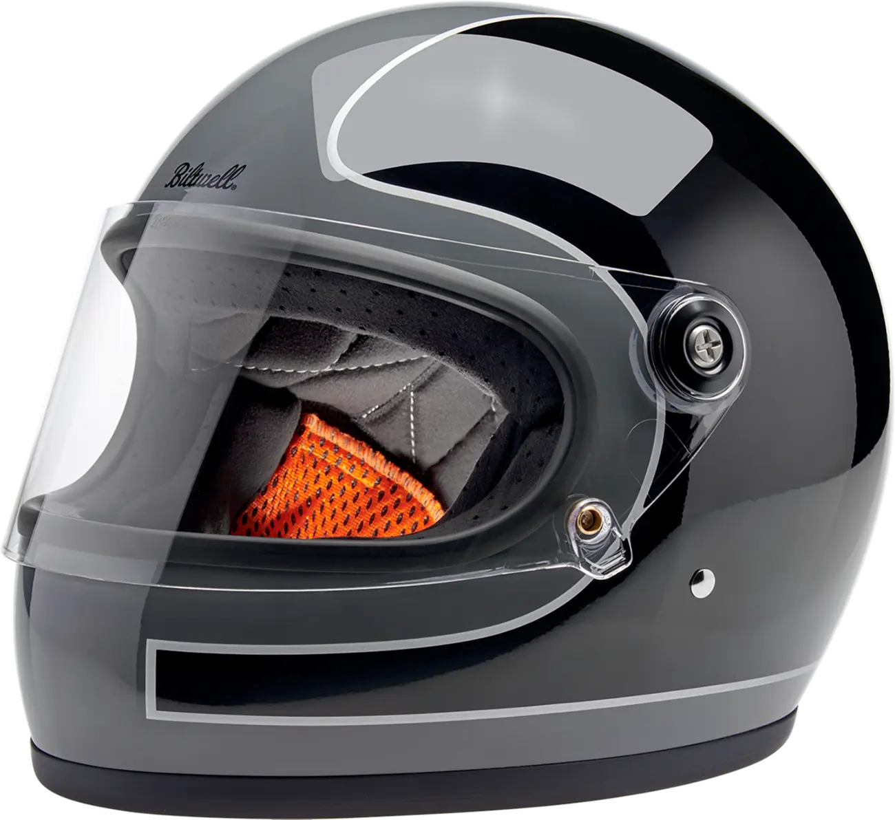 HELMET GRINGO S GLOSS STORM GRAY/BLACK TRACKER MD