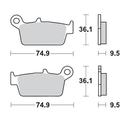 Brake Pad Racing Gp 091812