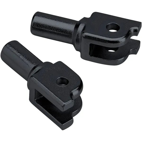 Mount Footpeg +18Sftl Black 0107-1640-01