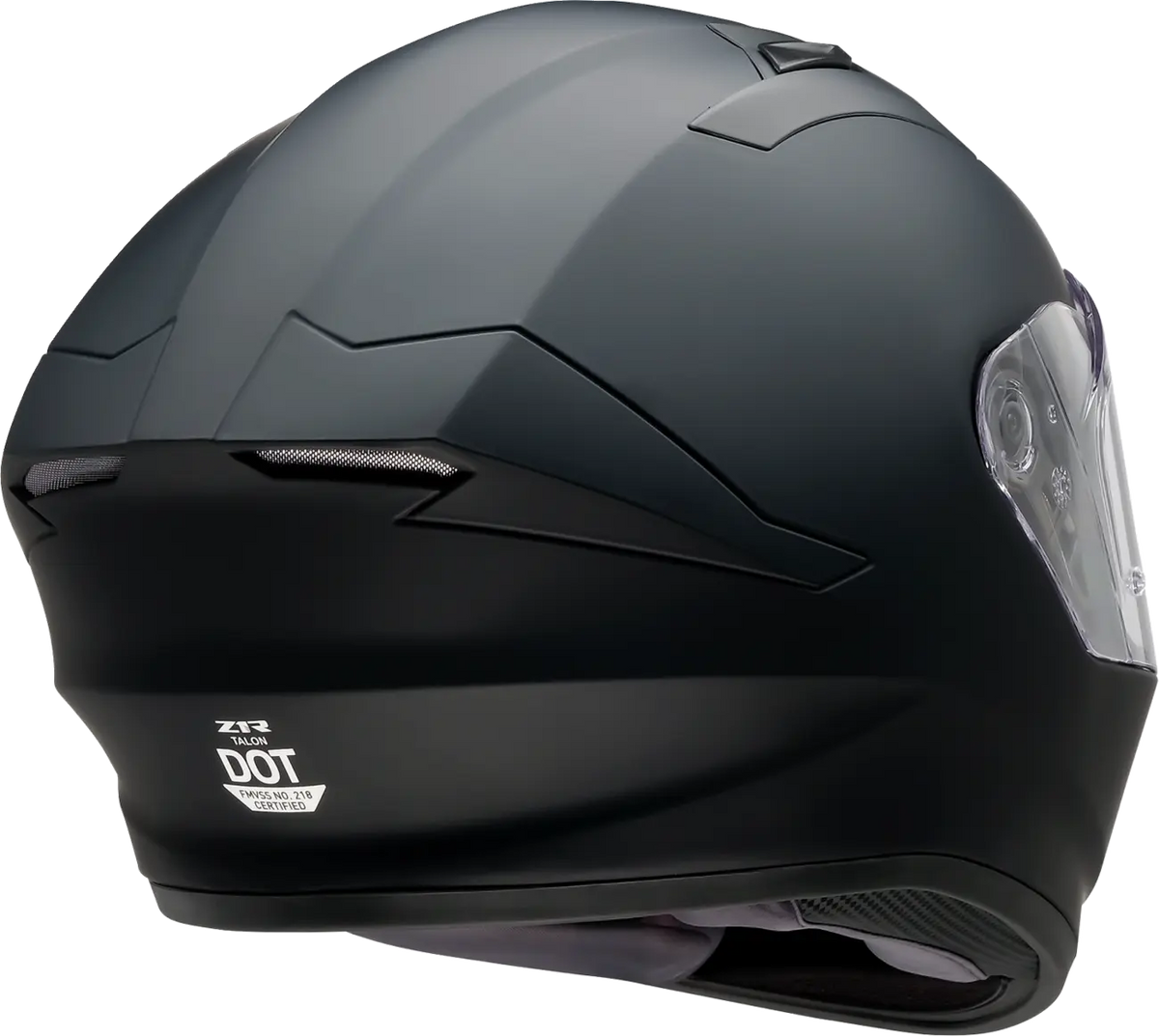 HELMET TALON FLAT BLACK LG