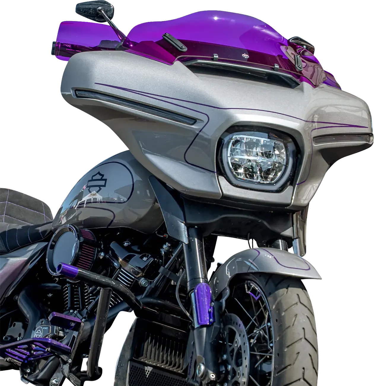FLARE HAND GUARDS - HD - 24+ -PURPLE