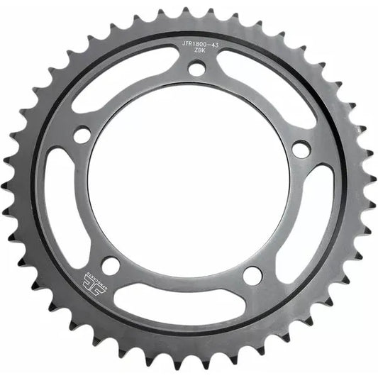 Sprocket Rear 43T 530 Blk Jtr1800.43Zbk