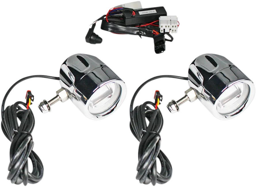 PROBEAM LED HALO FOG LIGHTS - HD - CHROME (PAIR) ECE