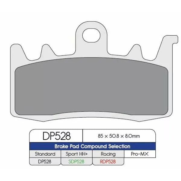 Brake Pad Sinter Dp528