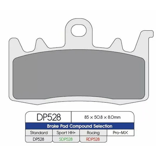 Brake Pad Sinter Dp528