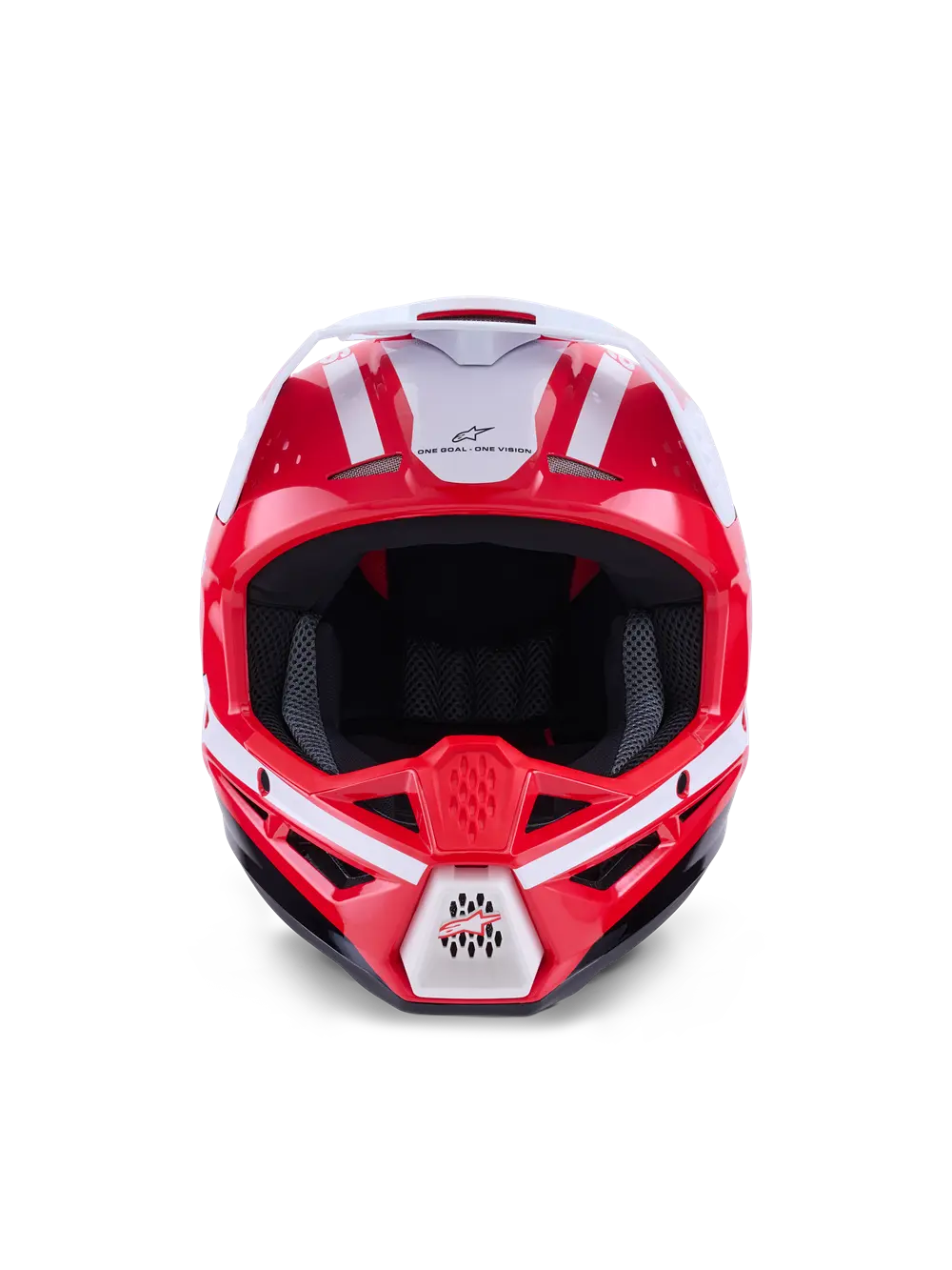 HELMET SM3 HEAT RED/WH/BLK M