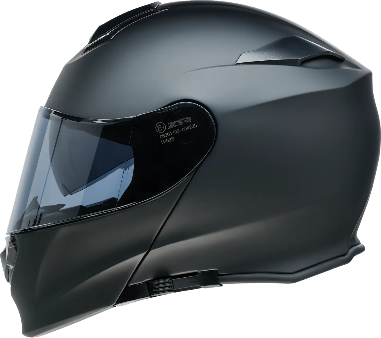 HELMET SOLARIS SMOKE 2.0 FLT BLK LG