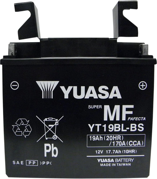 BATTERY YUASA MF YT19BL-BS