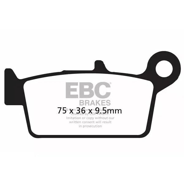 Brake Pad Sfa Series Organic Scooter SFA131/3