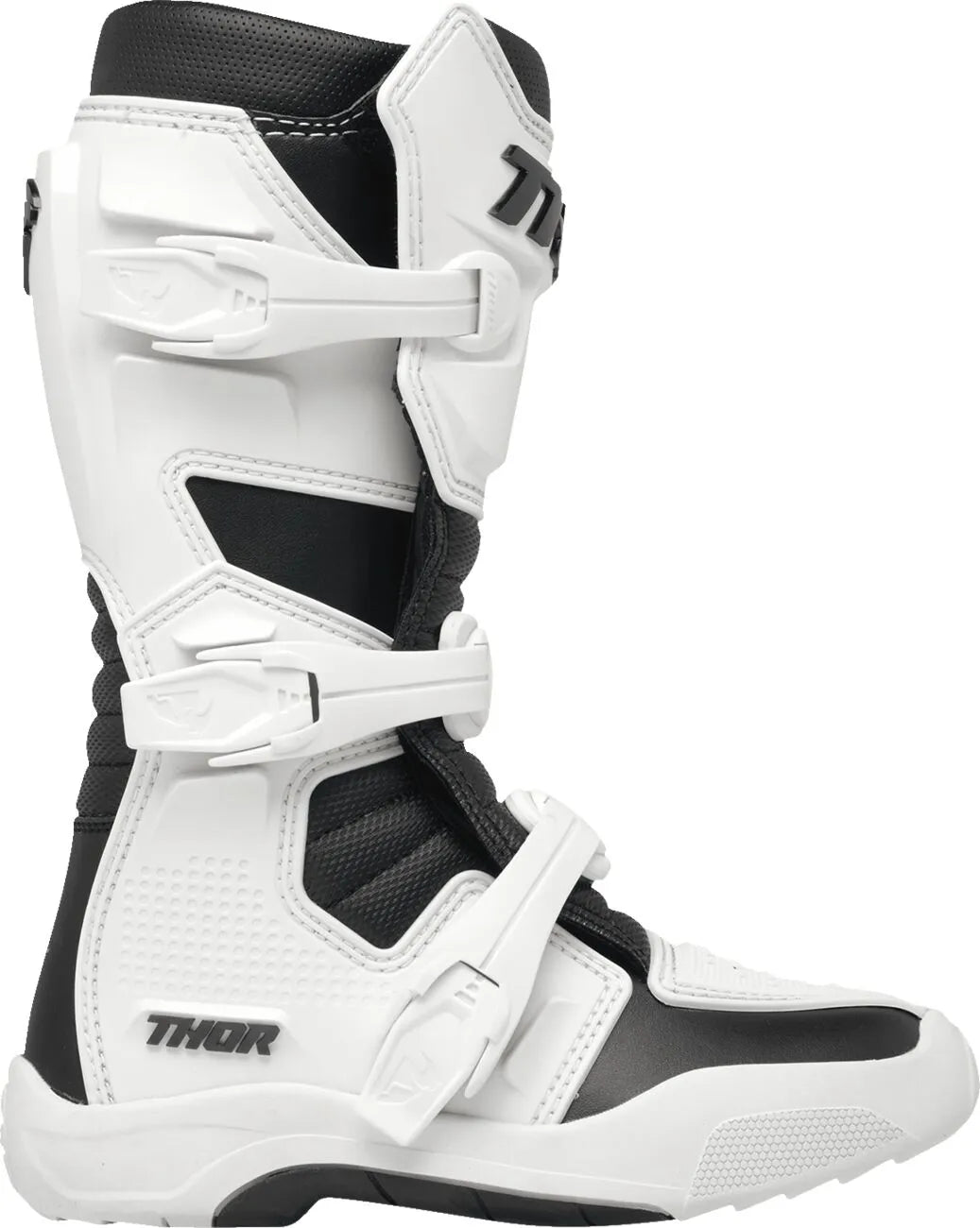 BOOT YTH BLITZ XR WH/BK 2