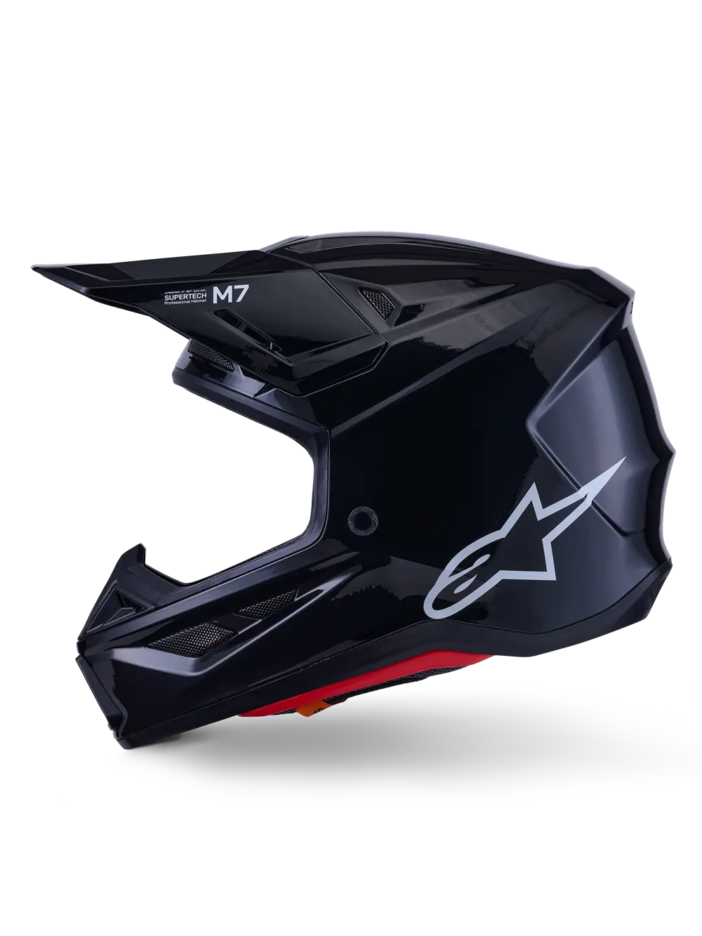HELMET SM7 BLACK-GLOSS L