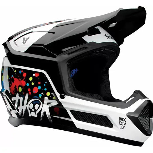 Helmet Fleet Youth Splat Black