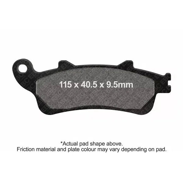 Brake Pad Sfac Series Carbon Fiber Scooter SFAC275