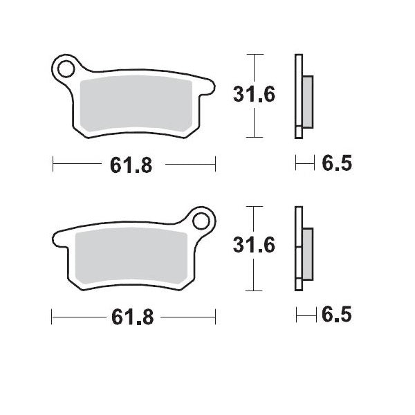 Brake Pad Racing 094611