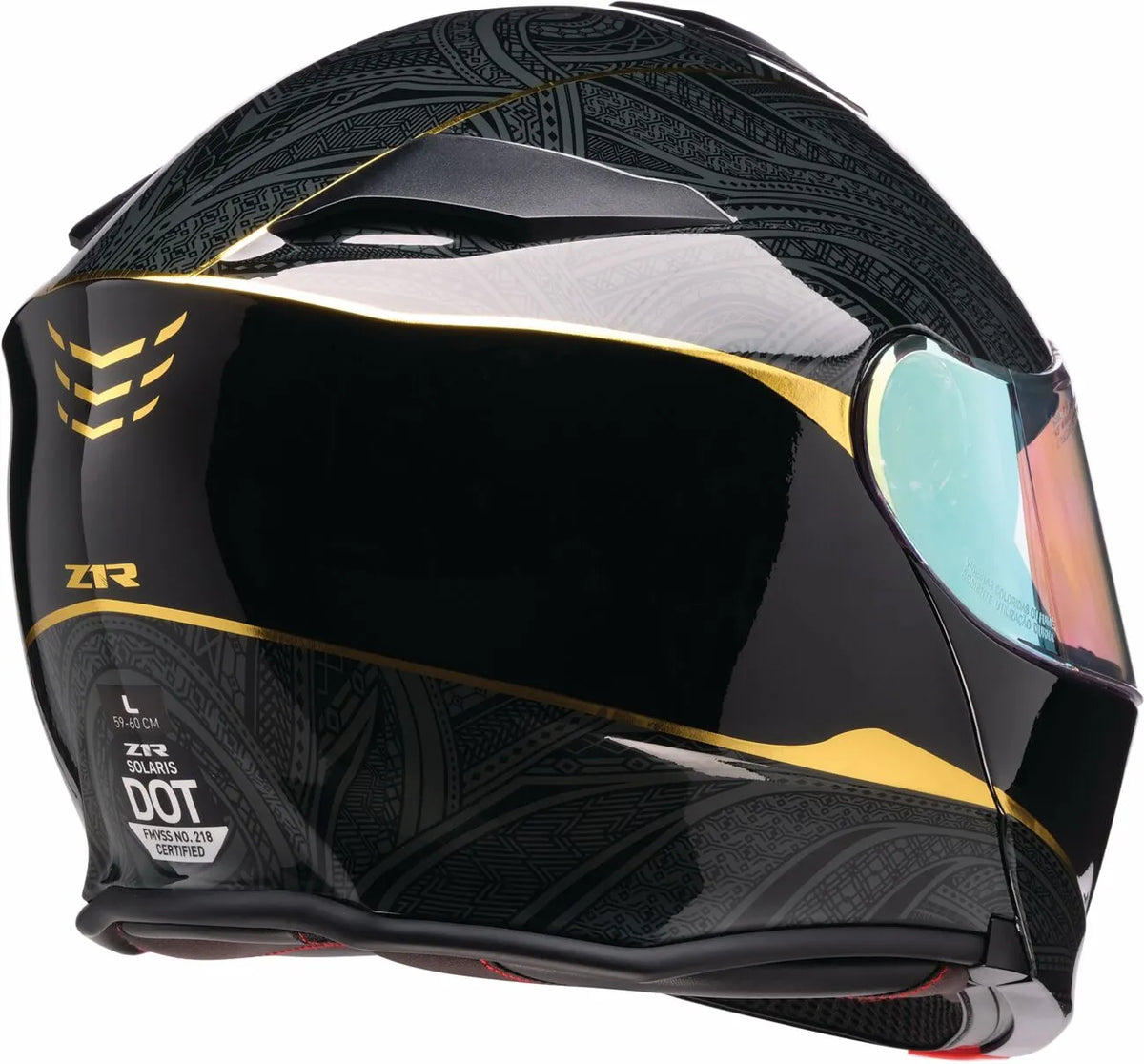 HELMET SOL 2.0 NOTORIS BK/GO LG