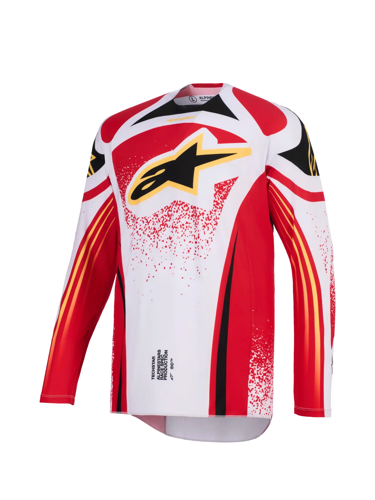 JERSEY TECHSTAR NOMUR GRAY/RED/BLK M