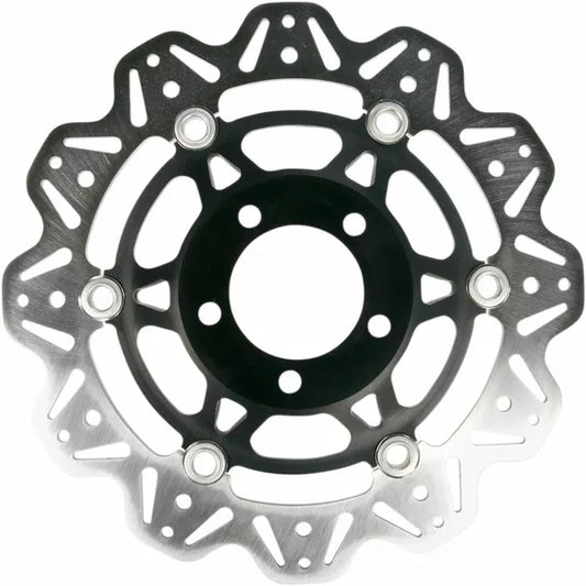 Brake Rotor Vee Series Floating Contour Wave VR3104BLK