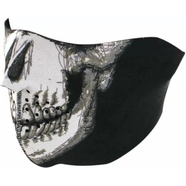 Half Mask Skull Face Wnfm002H