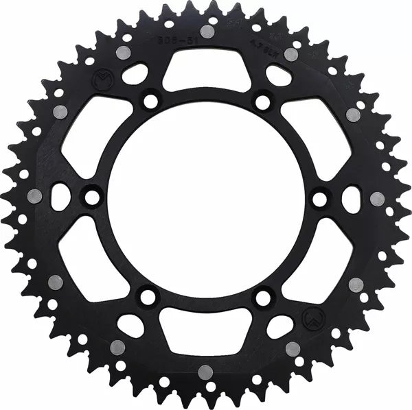 Sprocket Dual Mse 51 Bk 1210-808-51-10X