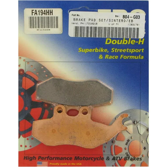 Brake Pad Fa-Hh Series Sintered Metal FA194HH