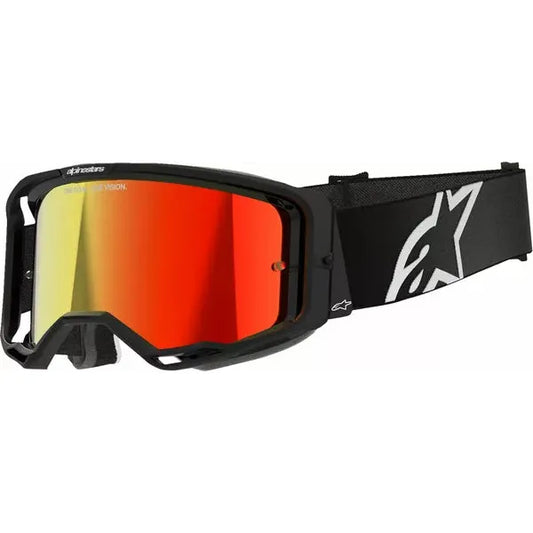 Vision 8 Corp Goggle Black w/ Red Mirrored Lens