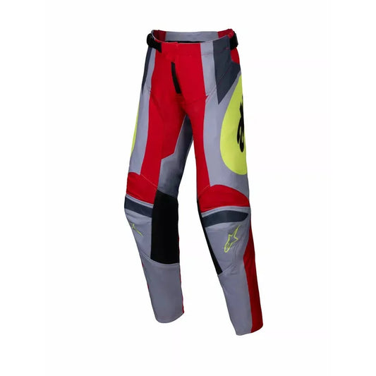 Youth Racer Melt Pants Grey/Red