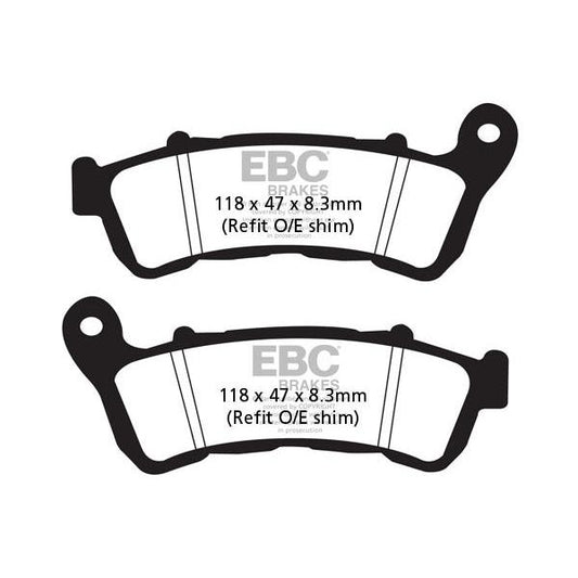 Brake Pad Epfa-Hh Series Sintered EPFA388HH