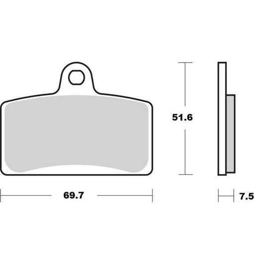 Brake Pad Ceramic 411404